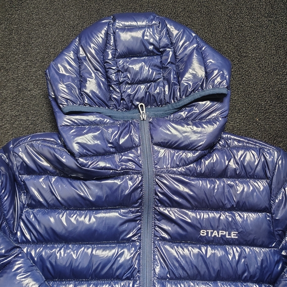 Jeff Staple Pigeon Blue Puffer Jacket Coat Streetwear Men’s Size Medium